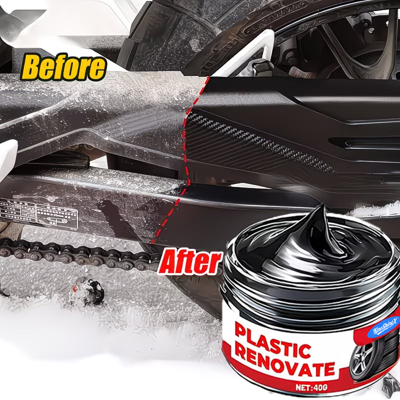 Trim Restorer Plastic - Car Plastic Restorer Agent, Faded Trim
