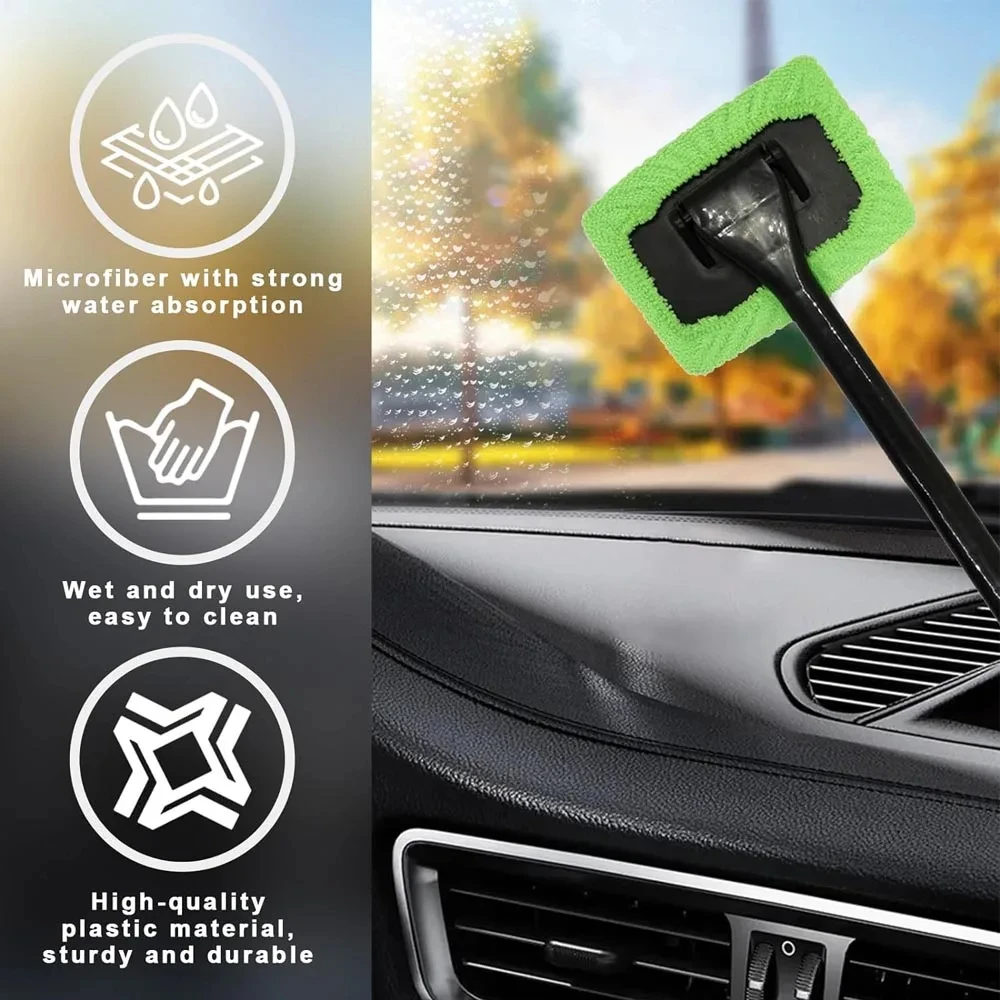 Car Window Cleaner Brush Kit W - Interior Detailing Kit recension och pris