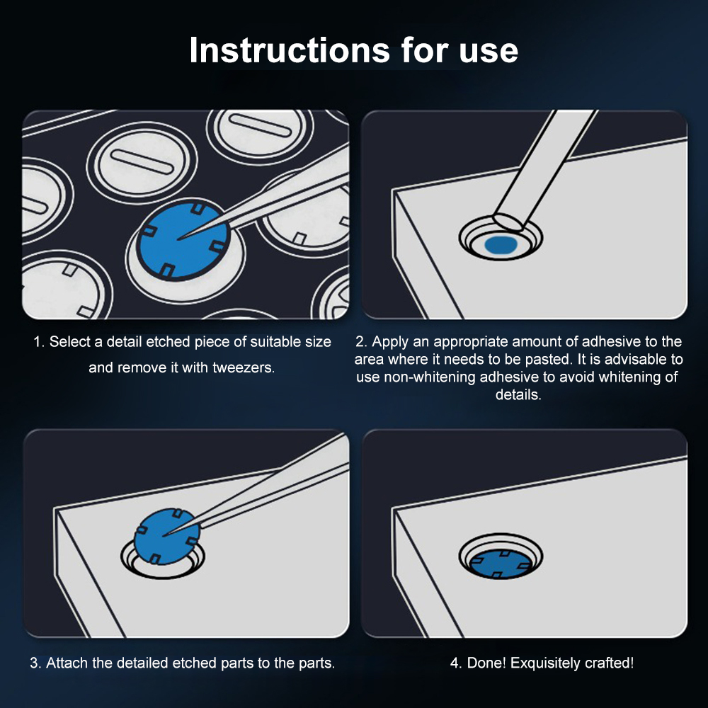 Photo Etch Sheet Model Upgrade - Interior Detailing Kit recension och pris