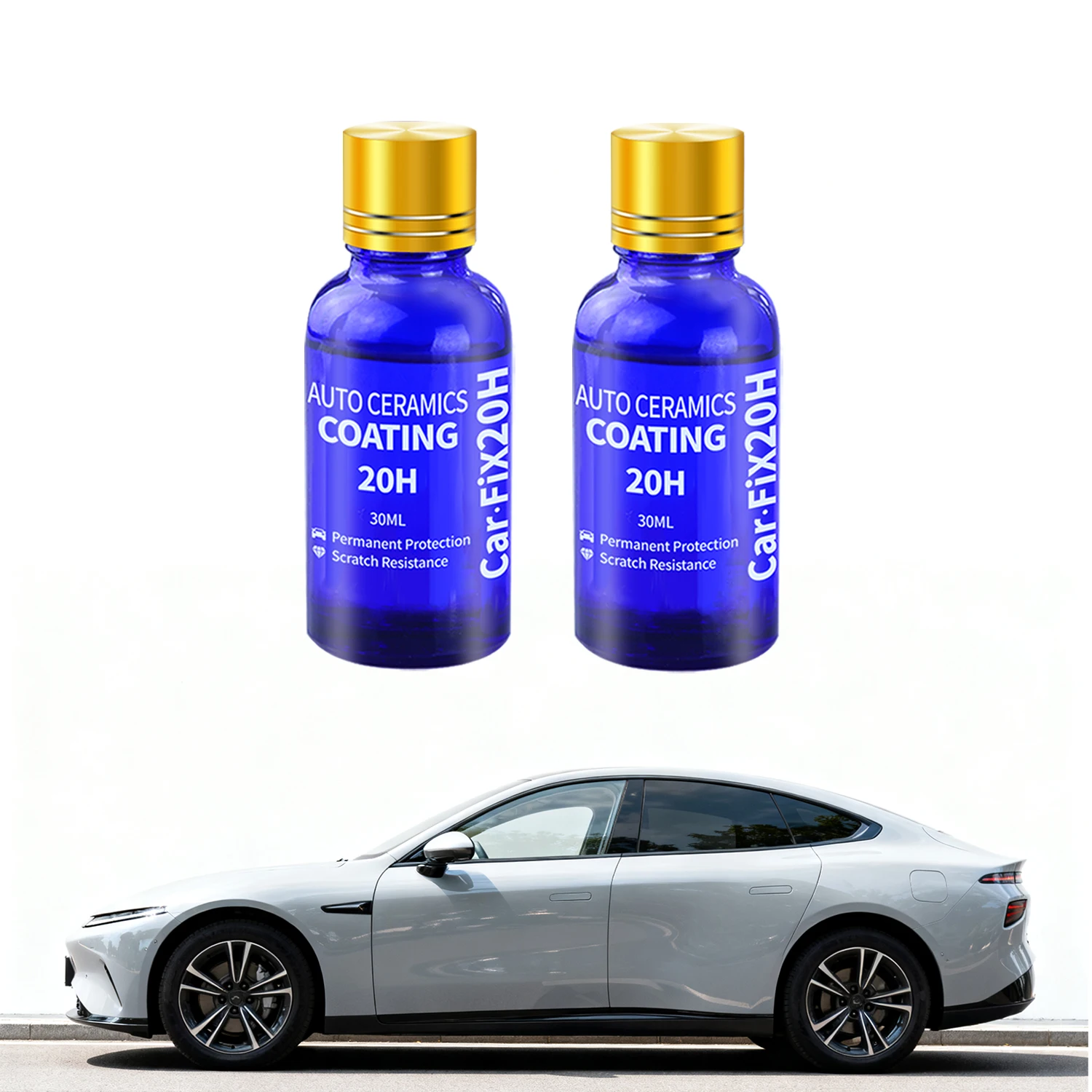 2Pcs 20H Ceramics for Car Poli - Car Wax Ceramic Coating recension och pris