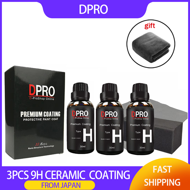 3pcs 9H Liquid Glass Car Ceram - Car Wax Ceramic Coating recension och pris