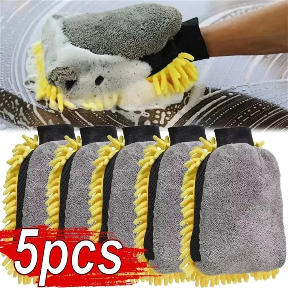 1/5pcs Car Washing Gloves Wate - Detailing Brush Set recension och pris