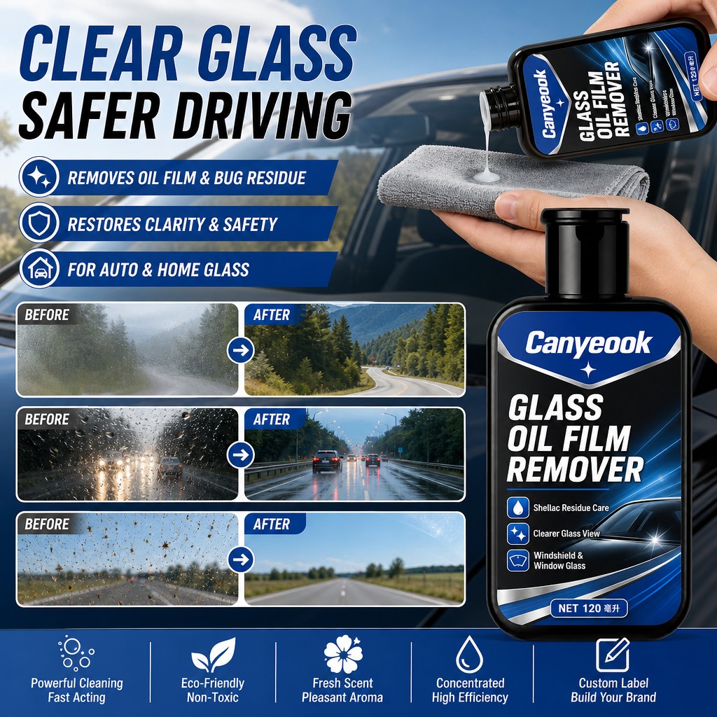 CANYEOOK Glass Cleaner 120ml R - Glass Cleaner Streak recension och pris