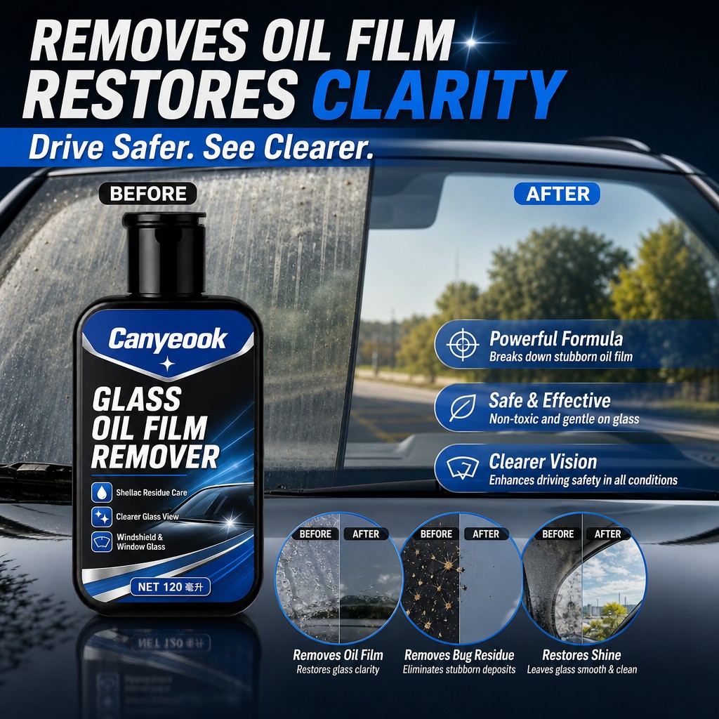 CANYEOOK Glass Cleaner 120ml R - Glass Cleaner Streak recension och pris