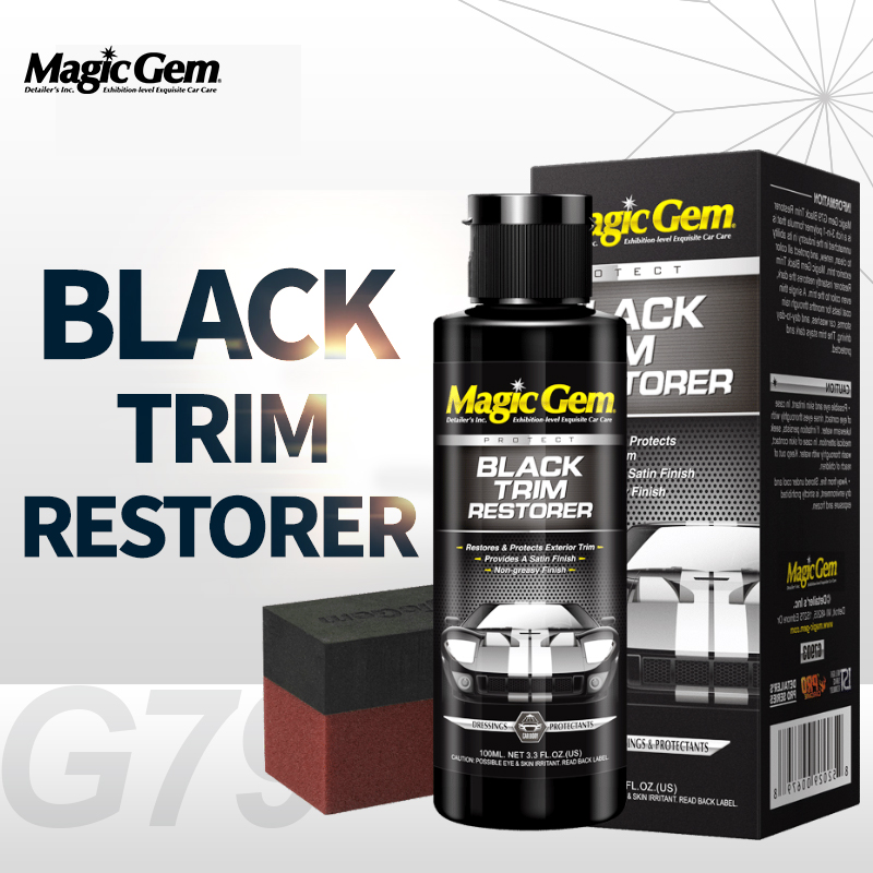Plastic Restorer For Car Rubbe - Trim Restorer Plastic recension och pris
