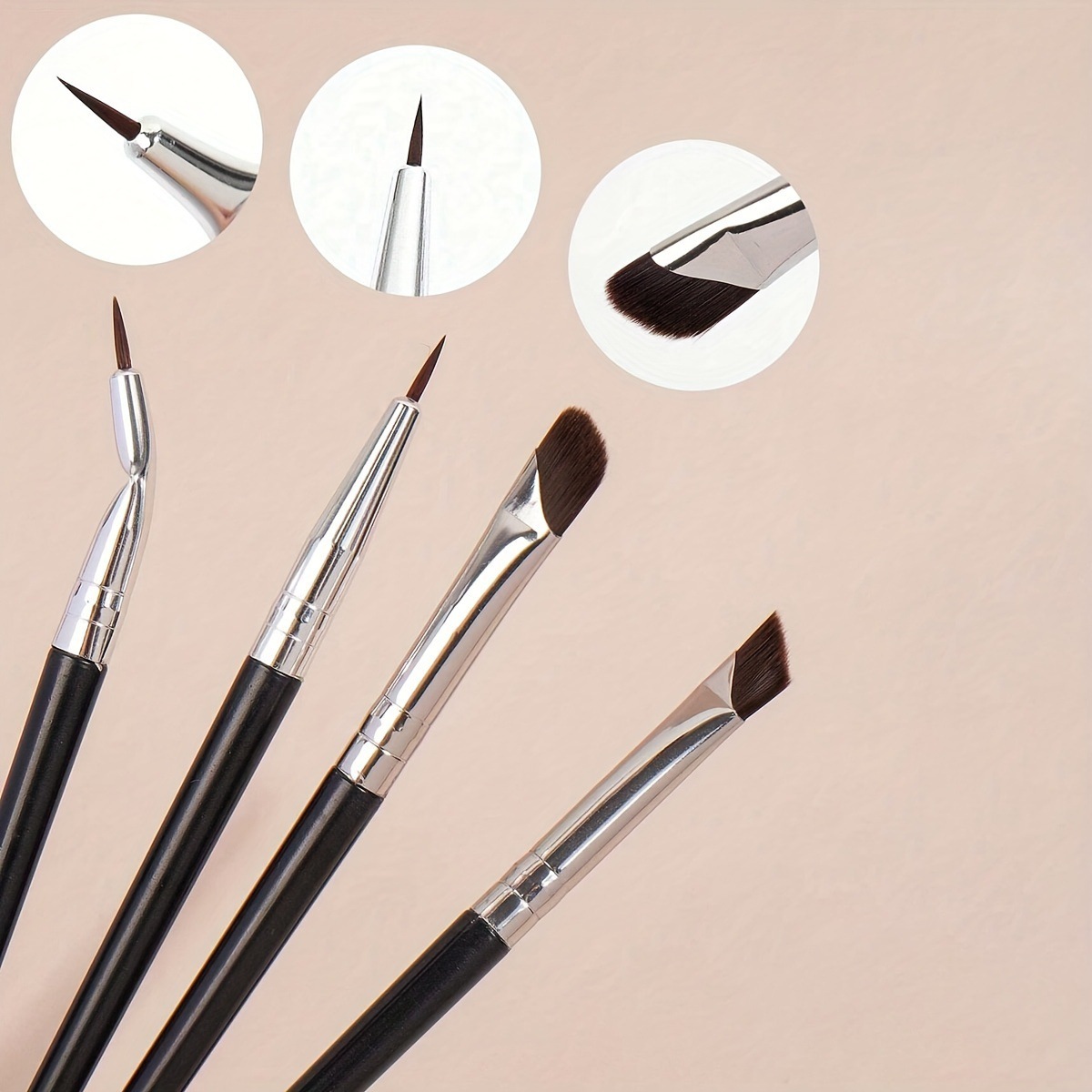 8 makeup brush set sickle eyel - Detailing Brush Set recension och pris